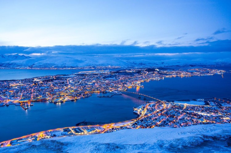 Tromsø, oversiktsbilde, foto